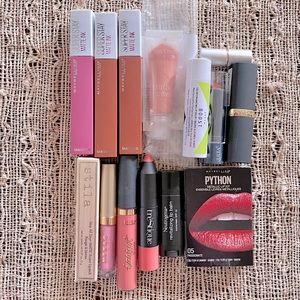Lipstick, Lip Gloss & Lip Balm - 14 Pieces💄New!
